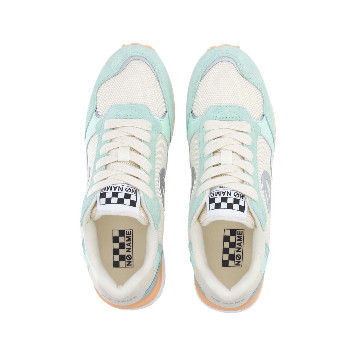 TOVA RUNNER W - SUEDE/MESH/NAPP - TURQUOISE/OFF WHITE